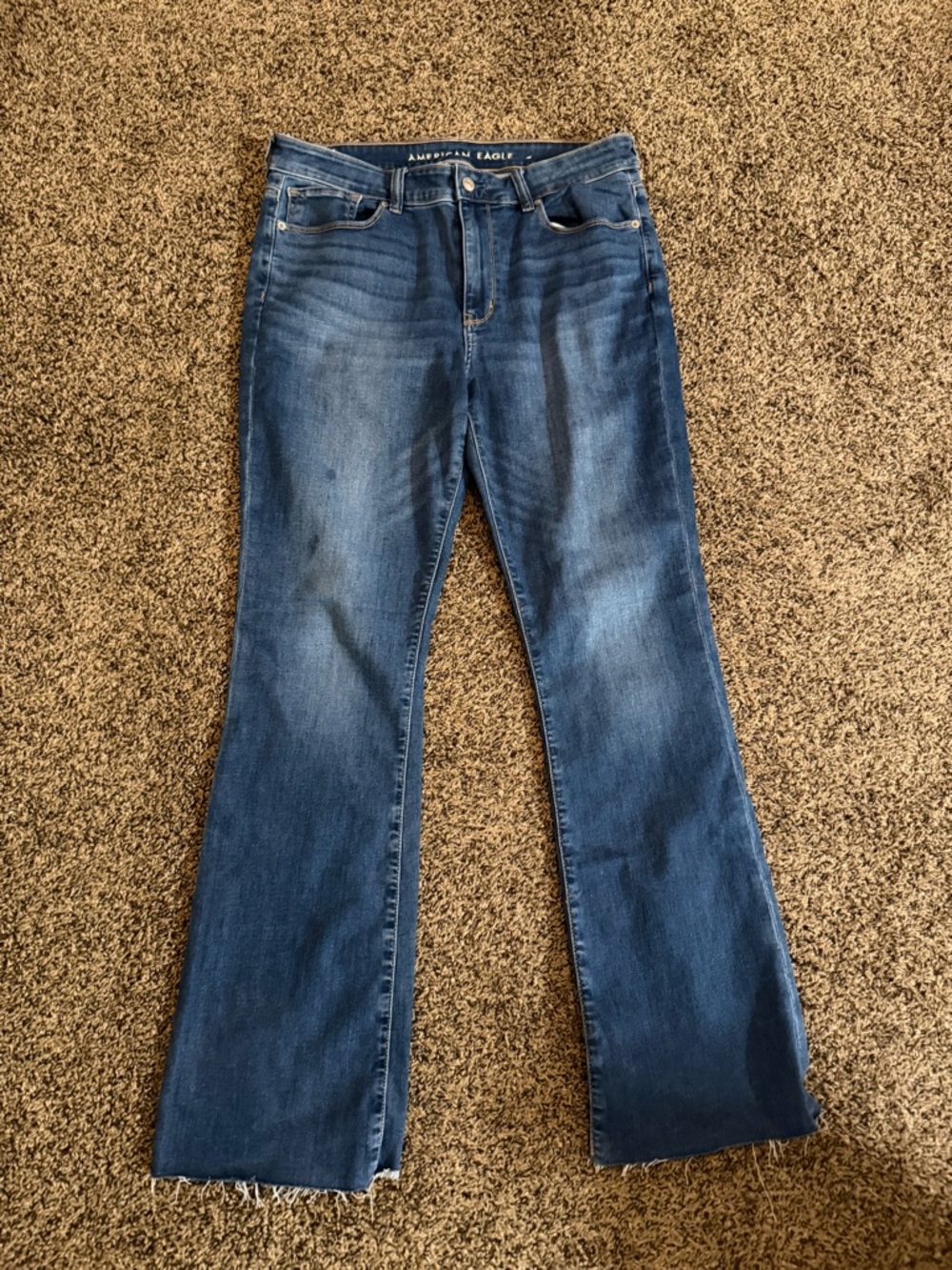 American Eagle Outfitters Women’s Blue Flared Jeans